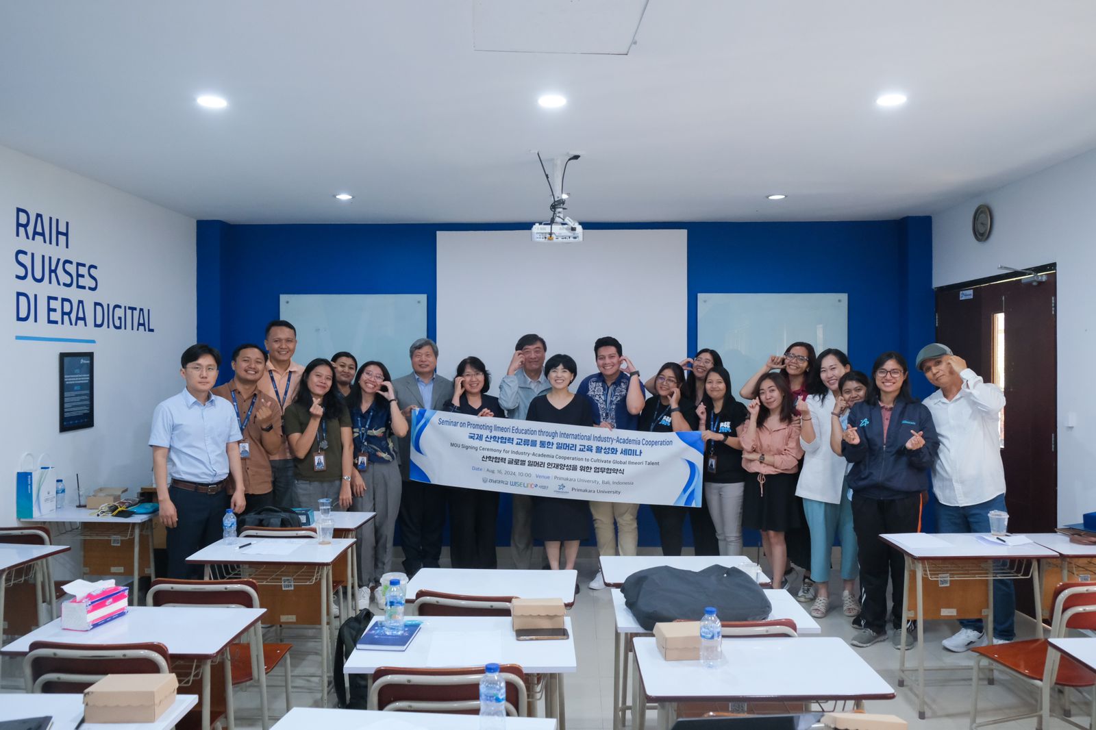 [South Korea] Korean Center Global Network - Korea Entrepreneurship Society - Kyungnam University - Sangmyung University - Visiting Professors at Primakara University